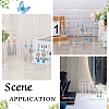 1 Set 3 Sizes Acrylic Dangle Earring Display Stands EDIS-SC0001-06-5
