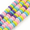 Handmade Polymer Clay Beads Strands CLAY-N008-064-A18-1