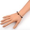 Gemstone Adjustable Link Bracelets X-BJEW-JB01554-01-2