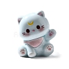 Opaque Cute Little Cat Resin Ornament RESI-S015-02A-1