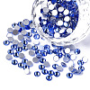 Glass Flat Back Rhinestone Cabochons RGLA-S002-16SS-04-1