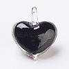 Handmade Lampwork Pendants LAMP-F009-09F-2
