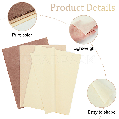 3Bags 3 Colors Rectangle Tissue Paper DIY-OC0010-91-1
