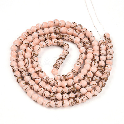 Baking Paint Glass Beads X1-DGLA-N010-6mm-02-1