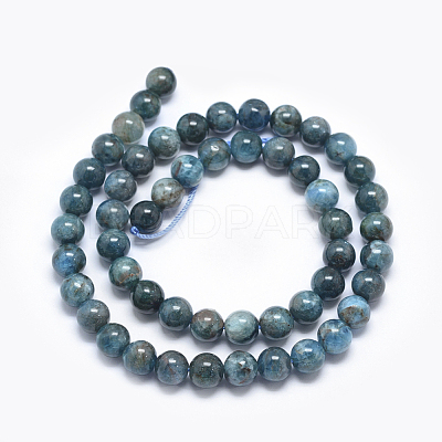 Natural Apatite Beads G-E481-05-6mm-1