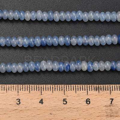 Natural Aventurine Beads Strands G-L635-A03-4x2mm-02-1