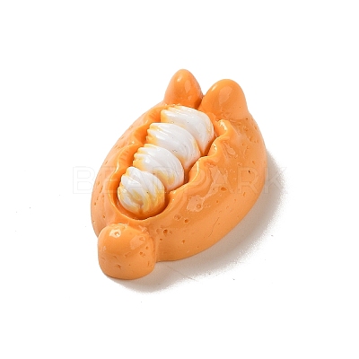 Opaque Resin Imitation Food Decoden Cabochons CRES-A058-01G-1