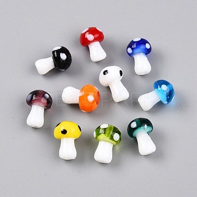 Handmade Lampwork Beads Strands X-LAMP-E015-03L-1