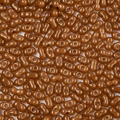 Baking Paint Glass Seed Beads SEED-L011-09A-19-1