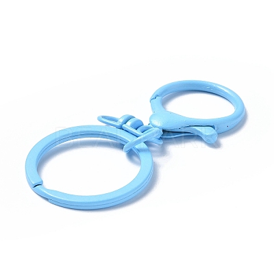 Alloy Keychain Clasps FIND-H037-03-1