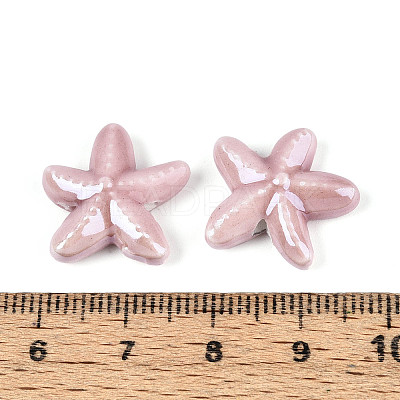 Handmade Porcelain Beads PORC-Q002-02G-01-1