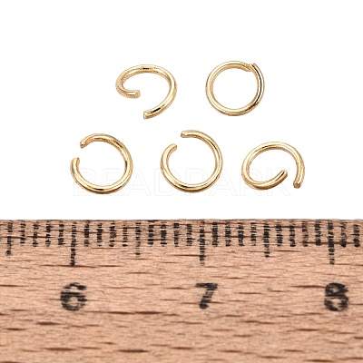 304 Stainless Steel Open Jump Rings STAS-Q113-5x0.7mm-G-01-1