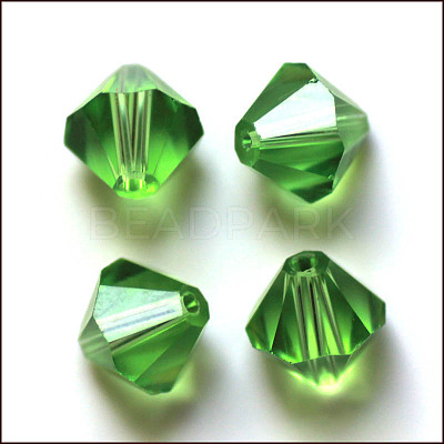 Imitation Austrian Crystal Beads SWAR-F022-10x10mm-214-1