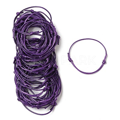 Korean Waxed Polyester Cord Bracelet Making AJEW-JB00011-05-1