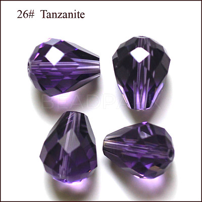 Imitation Austrian Crystal Beads SWAR-F062-12x10mm-26-1