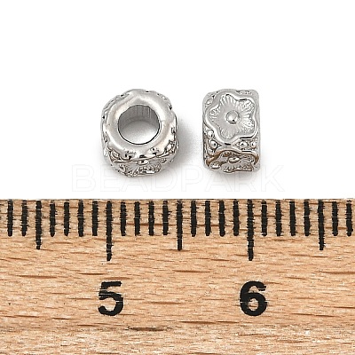 Brass Spacer Beads KK-D375-02P-1