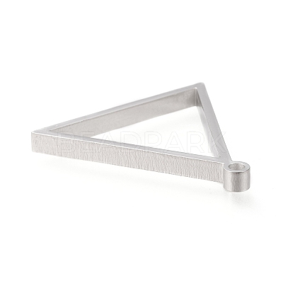 Non-Tarnish 304 Stainless Steel Open Back Bezel Pendants STAS-K208-03P-A-1