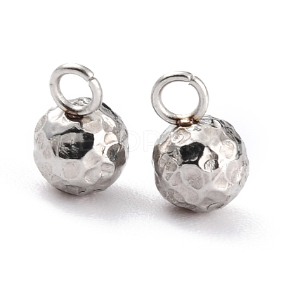 Tarnish Resistant 304 Stainless Steel Charms STAS-O147-03A-P-1