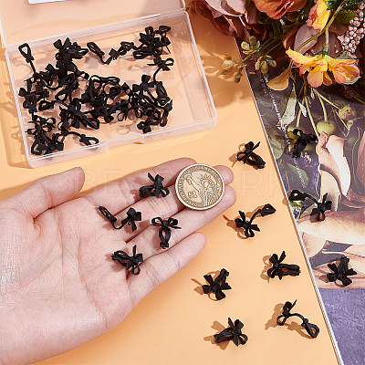 42Pcs Brass Clip-on Earrings EJEW-ME0001-24B-1