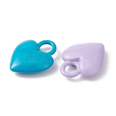 Spray Painted Alloy Charms PALLOY-YW0001-64-1