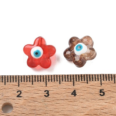 Handmade Evil Eye Lampwork Beads LA-CBAAB97-01A-1