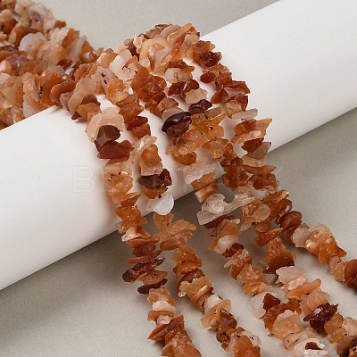 Natural Fire Opal Beads Strands G-C253-03-1