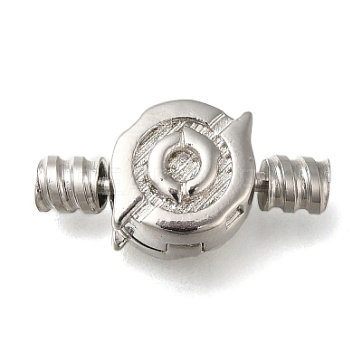 Brass European Style Clasps KK-A219-01P-1