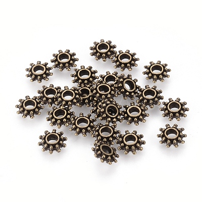 Tibetan Style Spacer Beads X-MLFH10384Y-NF-1