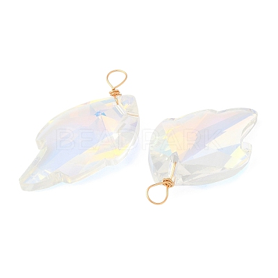 Glass Pendants KK-Q777-16LG-1