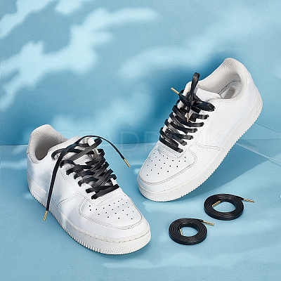 Imitation Leather Shoe Laces FIND-WH0110-387C-1
