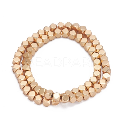 Non-magnetic Synthetic Hematite Beads Strands G-H270-01G-02-1