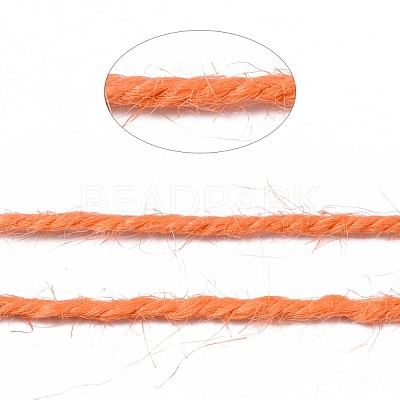 Colored Jute Cord OCOR-R008-2mm-006-1