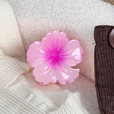 Two Tone Plastic Claw Hair Clips PW-WG9B72A-07-1
