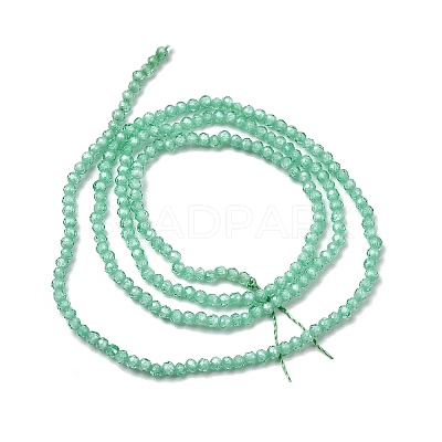 Cubic Zirconia Beads Strands G-G792-47-06A-1