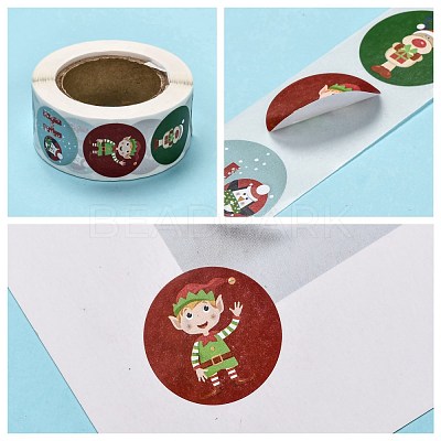 Christmas Roll Stickers DIY-J002-B03-1