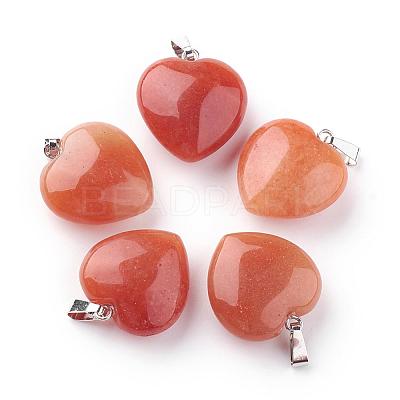 Natural Gemstone Pendants G-S219-16-1