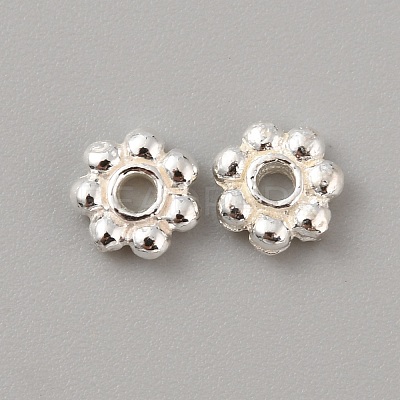 925 Sterling Silver Spacer Beads STER-WH0016-13C-1