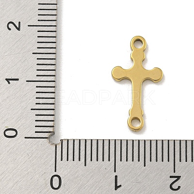 Ion Plating(IP) 201 Stainless Steel Connector Charms STAS-S146-08G-1