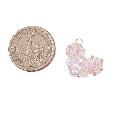 Glass Pendantns PALLOY-MZ01145-03-1