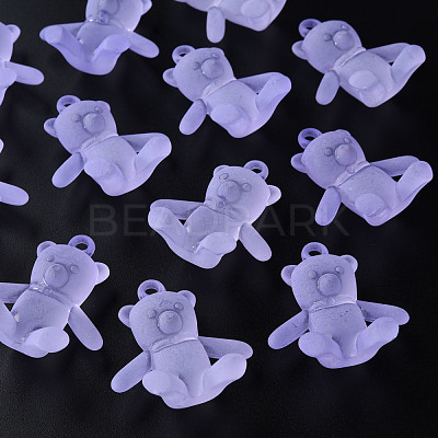 Frosted Acrylic Pendants MACR-S373-60K-04-1