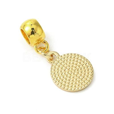Golden Tone Alloy Enamel European Dangle Charms PALLOY-JF03235-1