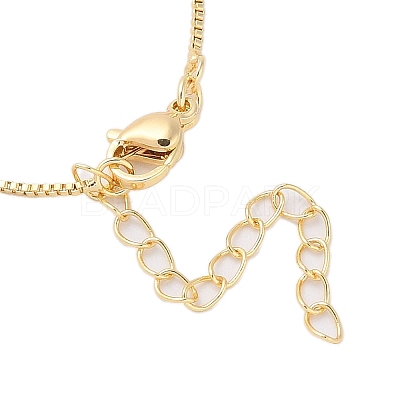 Rack Plating Natural Paua Shell Pendants Necklace NJEW-B104-01G-01G-1