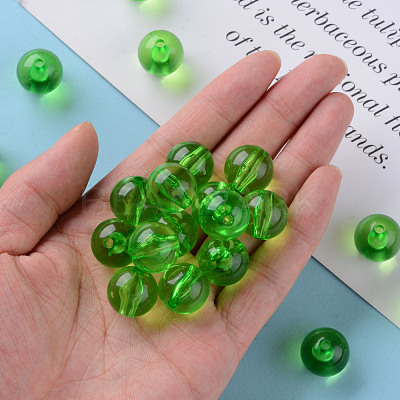 Transparent Acrylic Beads MACR-S370-A16mm-734-1