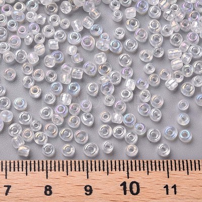 Round Glass Seed Beads SEED-A007-3mm-161-1