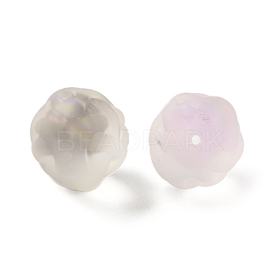 Frosted Transparent Resin Beads RESI-I340-02-1