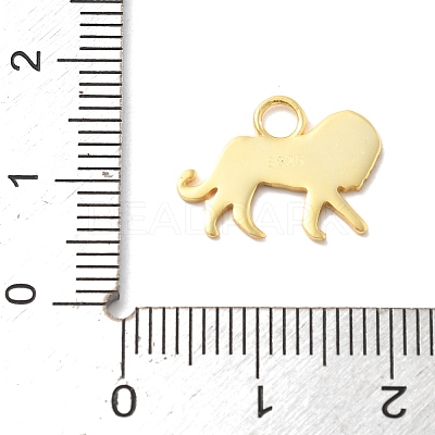 Animal 925 Sterling Silver Pendants LS-STER-Z012-03G-07-1
