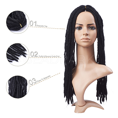Dreadlock Extensions OHAR-G005-13A-1