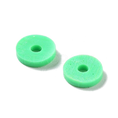 Handmade Polymer Clay Beads CLAY-R067-6.0mm-A06-1