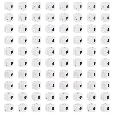 150Pcs 5 Styles Opaque Acrylic Beads SACR-TA0001-73-1