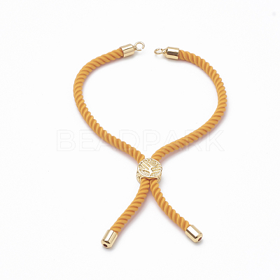 Nylon Twisted Cord Bracelet Making MAK-T003-13G-1